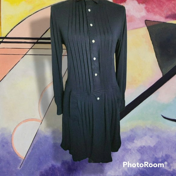 Polo Ralph Lauren Dresses & Skirts - ⭐HP⭐ NWT - Polo Ralph Lauren Aviator Navy Blue Dress - SZ XS